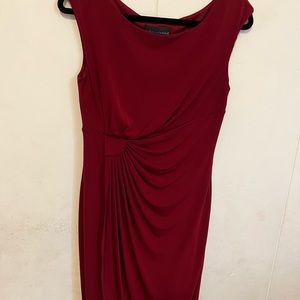 Wine cocktail dress